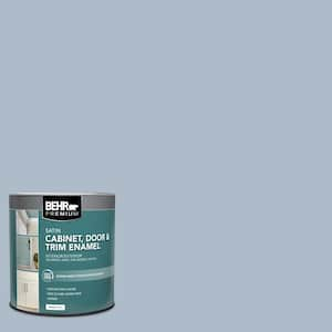 1 qt. #PPU15-16 Simply Blue Satin Enamel Interior/Exterior Cabinet, Door & Trim Paint