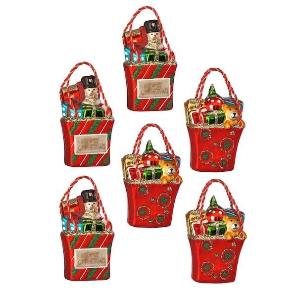 4 in. Glass Honeycomb With Bees Ornament