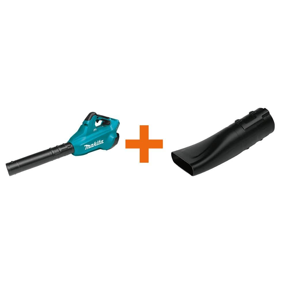 Have a question about Makita 120 MPH 473 CFM LXT 18V X2 (36V) Lithium-Ion  Cordless Brushless Leaf Blower with Bonus Flat End Nozzle? Pg The  Home Depot