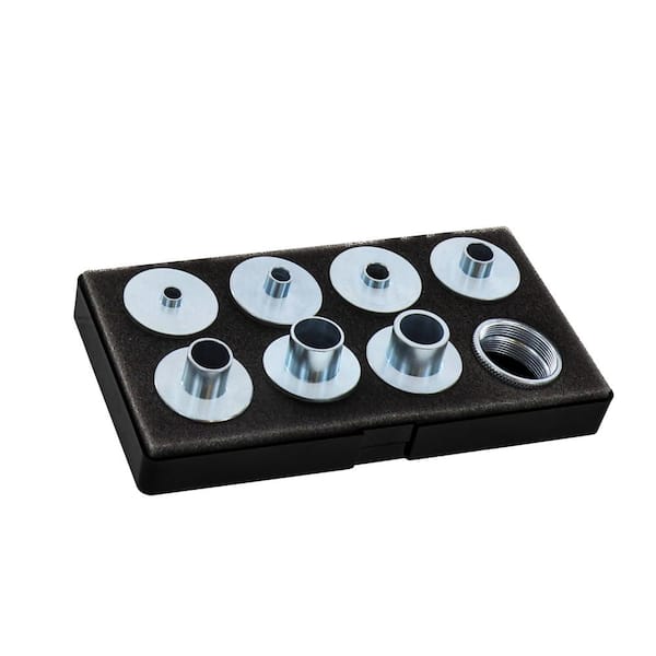 16 PC ROUTER TEMPLATE GUIDE SET, DISPLAY MANUFACTURING - ONLINE AUCTION