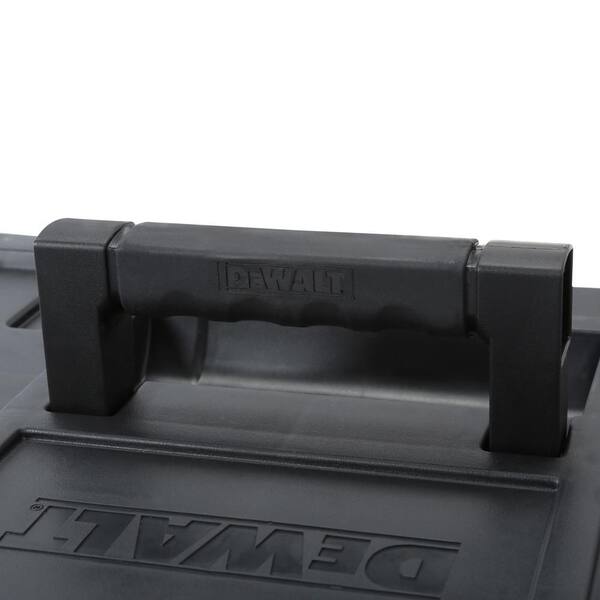 DeWalt TSTAK Organizer - 4 Small Yellow Nest Bins DWST83497-1 Stackable With Lid