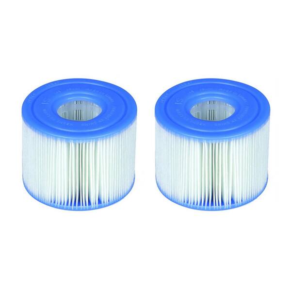 4 Hot Tube Filtre Spa Compatible Avec Intex 29011E Type S1 Purespa Piscine