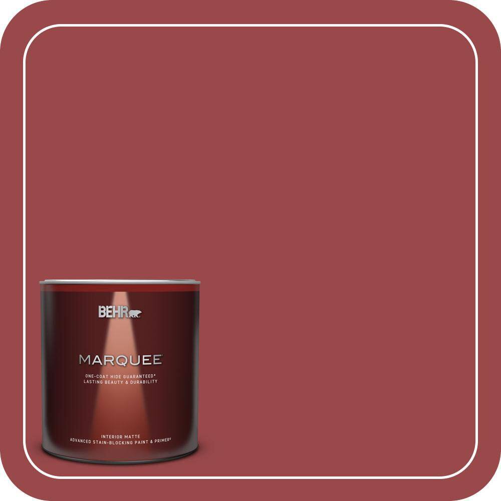 1 qt. #150D-7 Regal Red Matte Interior Paint & Primer price history on PriceWatchPro