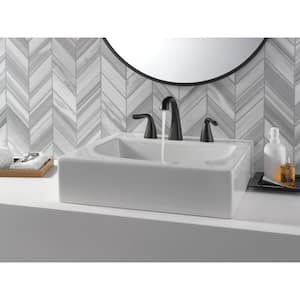 Arvo 8 in. Widespread 2-Handle Bathroom Faucet in Matte Black