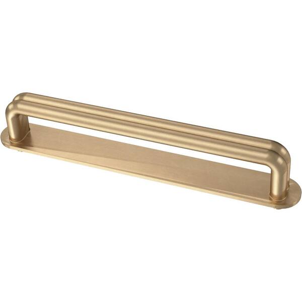 Liberty Urbane Wire 5-1/16 in. (128 mm) Champagne Bronze Drawer Pull with Backplate