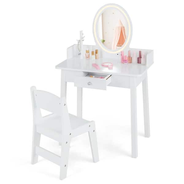 Kids wooden vanity table online