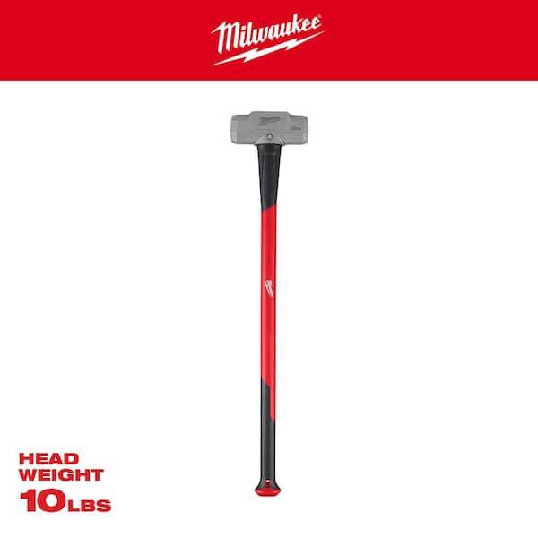 10 lb. Sledge Hammer with 36 in. Fiberglass Handle
