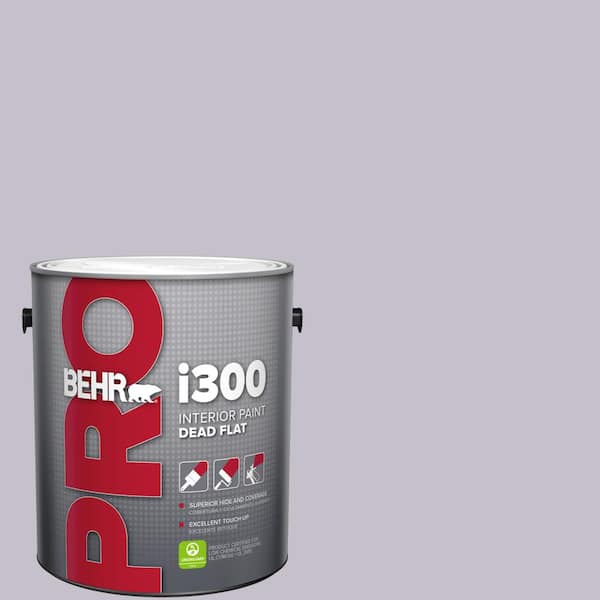 BEHR PRO 1 gal. #660E-3 Foxgloves Dead Flat Interior Paint
