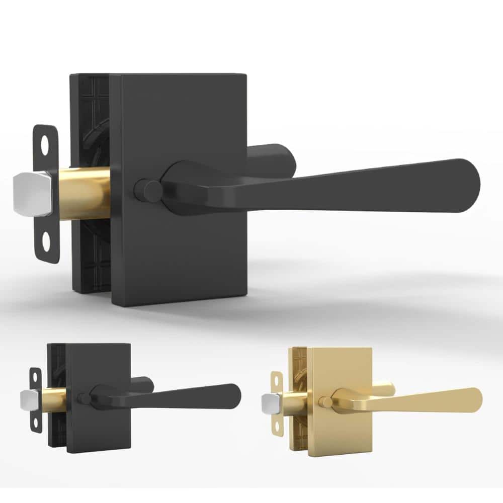 Serrano Privacy Door Handle - 1 Pack Reversible Interior Door Handle, Heavy Duty Bed & Bath - Matte Black price history on PriceWatchPro