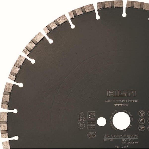 Hilti Cutting Disc SP 14 in. x 1 in. Universal 2117946 - The Home