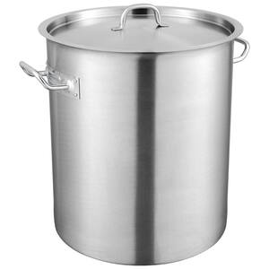 42 Qt. Stainless Steel Stockpot Large Cooking Pots Multipurpose Cookware Sauce Pot