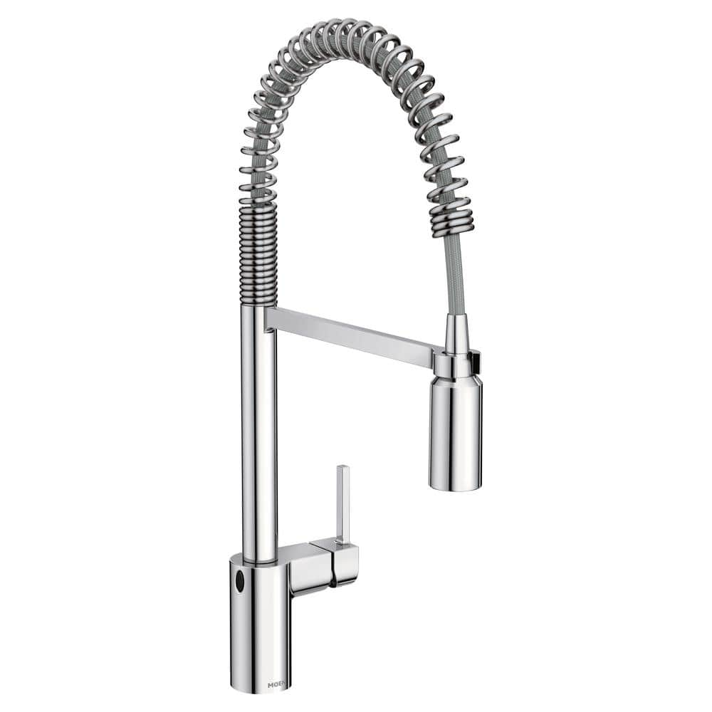 Faucet Pulldown outlet Moen Cadia Touchless Motion Sense Kitchen Faucet Stainless Finis