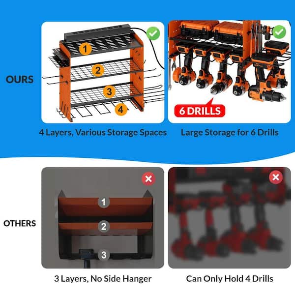 Sttoraboks 16 .6 in. Modular Power Tool Organizer with Charging