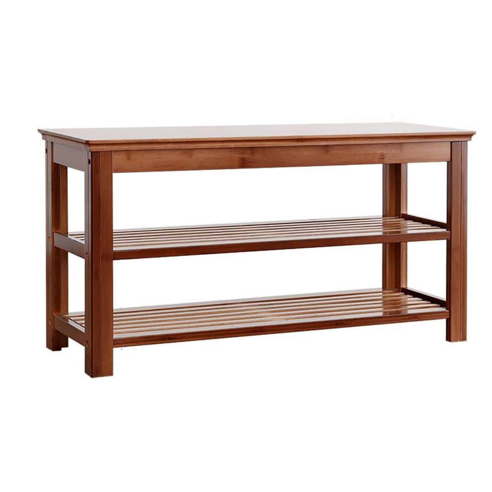 B BALANBO Shoe Storage Bench for Entryway, 2-Tier Shoe Rack, Shoes Rack ...