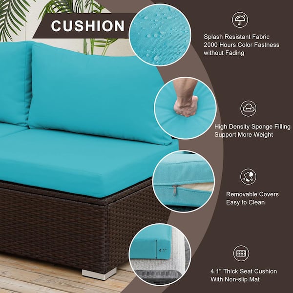 Easy-Clean Wheelchair Cushion - Large