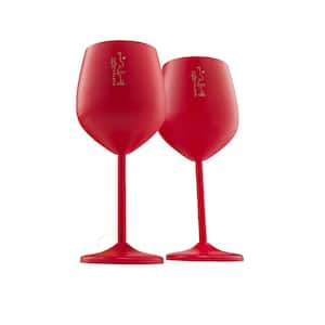 18 oz. Full-Bodied Red Outdoor Use Wine Glass (Set of 2)