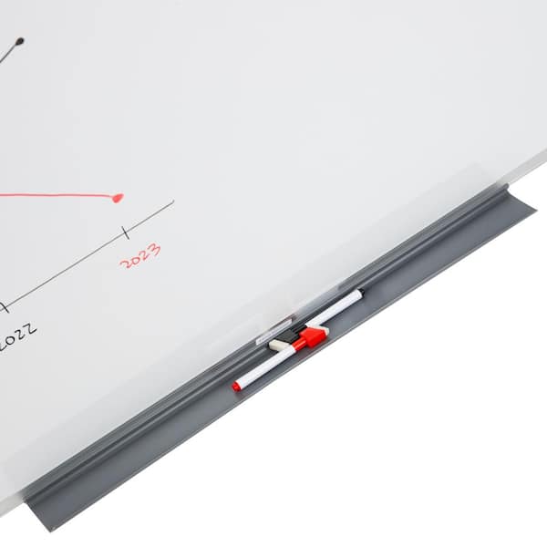 Magnetic Dry Erase Whiteboard Wall - Full Wall Height System