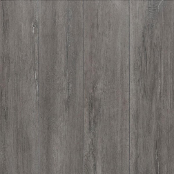 Photo 1 of ***CORNER DAMAGE*** Briar Hill Oak 12 mm Thick x 7-9/16 in. W x 50-5/8 in. L Water Resistant Laminate Flooring (15.95 sq. ft./case)