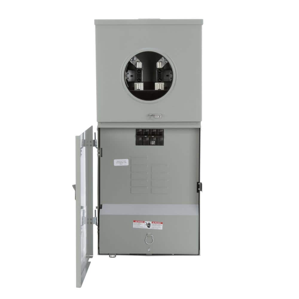 Siemens 200 Amp 8-Space 16-Circuit Subfeed Lug Ringless Meter Combo ...