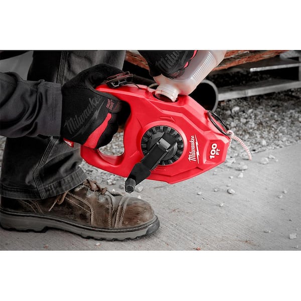 NEW MILWAUKEE 100 CHALK REEL -BIG & EXTRA BOLD! TOOL REVIEW TUESDAY! 