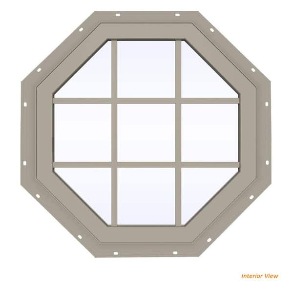 in stock octagon windows