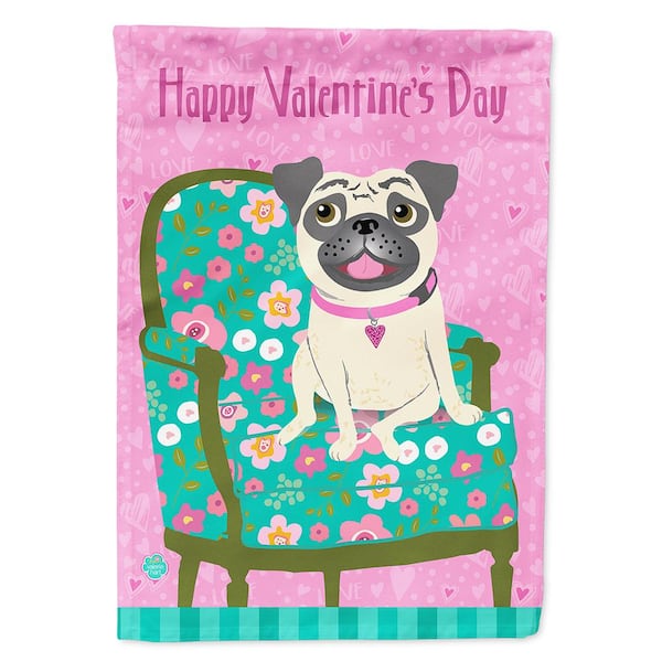 Large Multicolor Caroline's Treasures SS8420CHF Pug Flag Canvas House Size Large Multicolor Caroline's Treasures SS8420CHF Pug Flag Canvas House Size