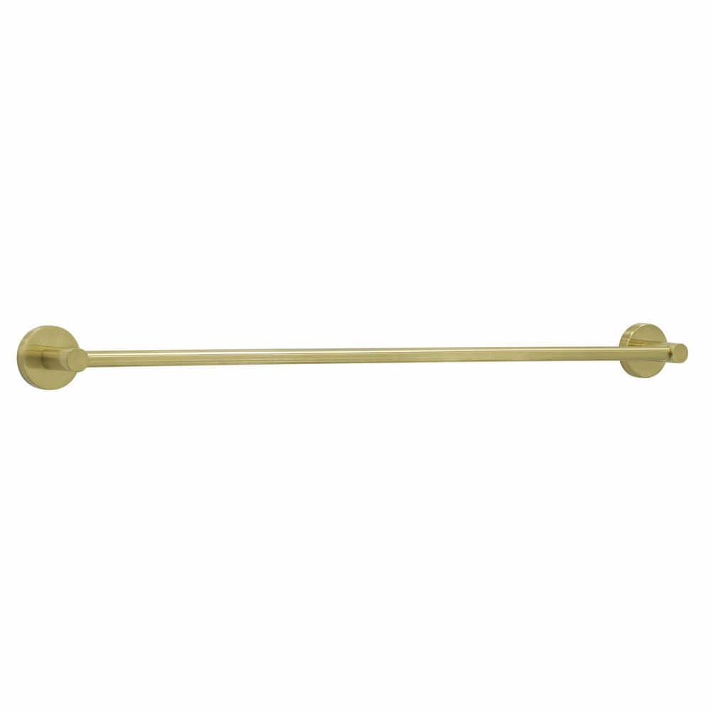 Gold Brushed Metal 3-Piece Bathroom Hardware Set