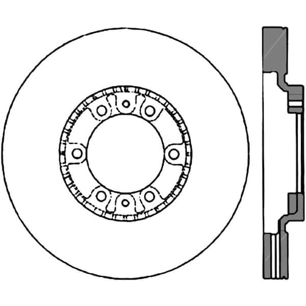 Centric Parts Disc Brake Rotor 1994-2000 Mitsubishi Montero