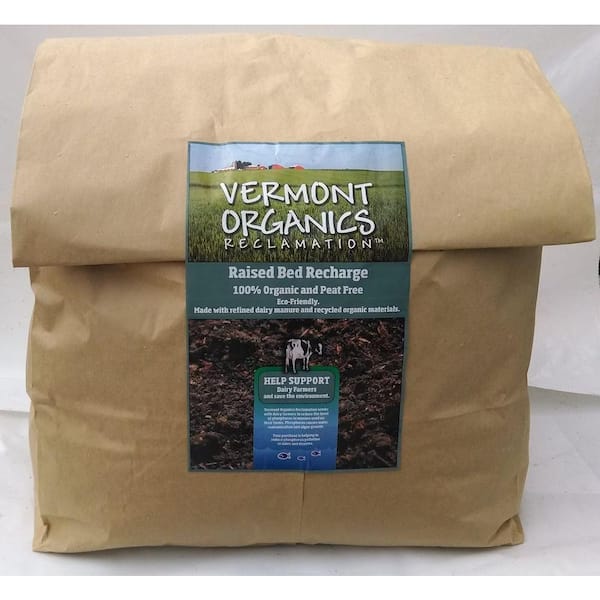 Vermont Organics Reclamation Soil 2.8 cu. ft. Organic Raised Bed Recharge