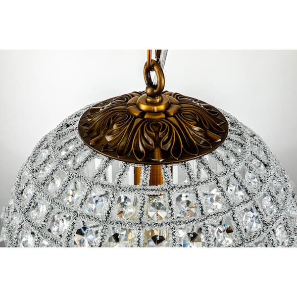 Antique Brass Crystal Chandelier American Classical Chandeliers Lights  Fixture LED Lamp European Bronze Shining Luxurious Droplight Hotel Home  Indoor Lighting From 908,67 €