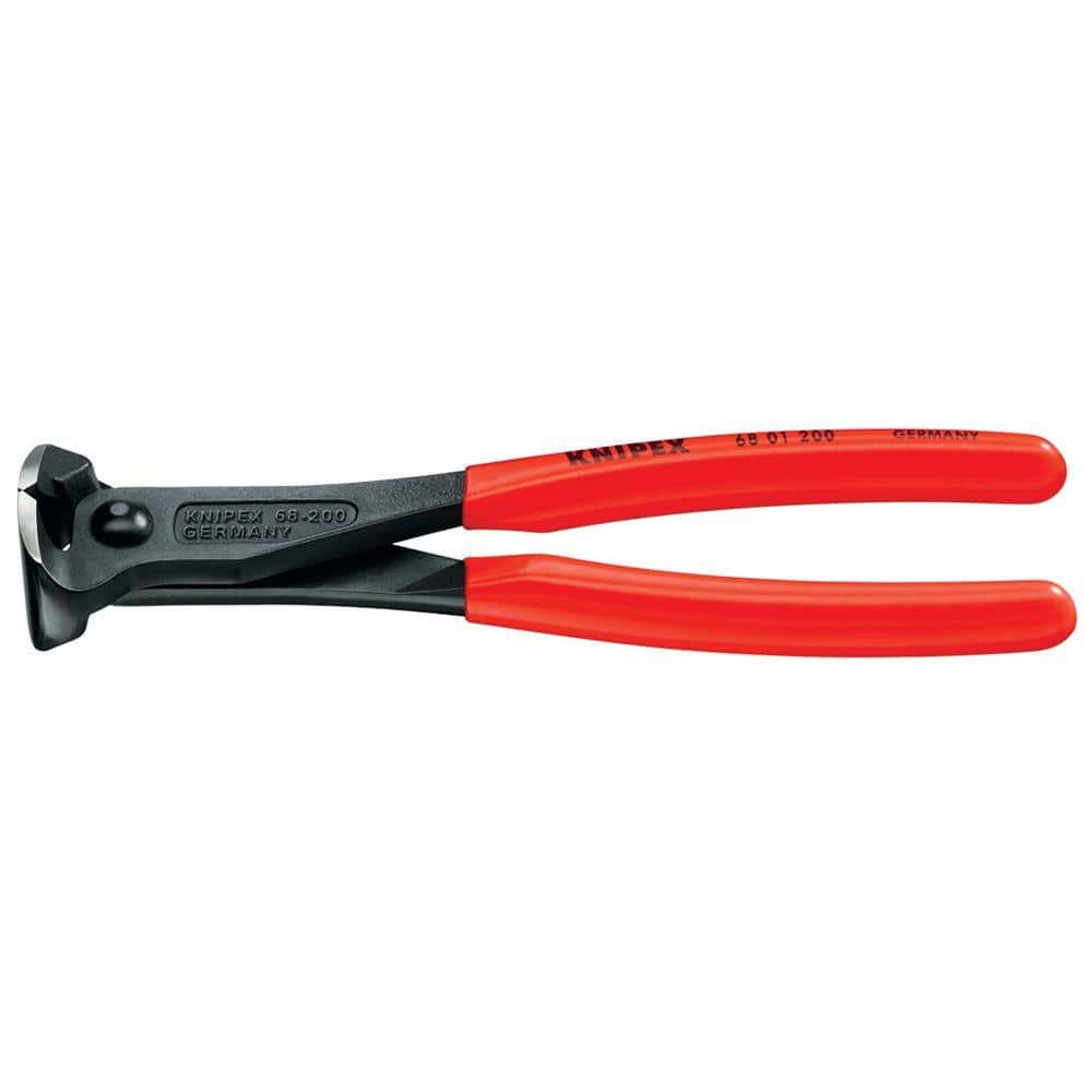 KNIPEX 8 in. End Cutting Pliers 68 01 200 - The Home Depot