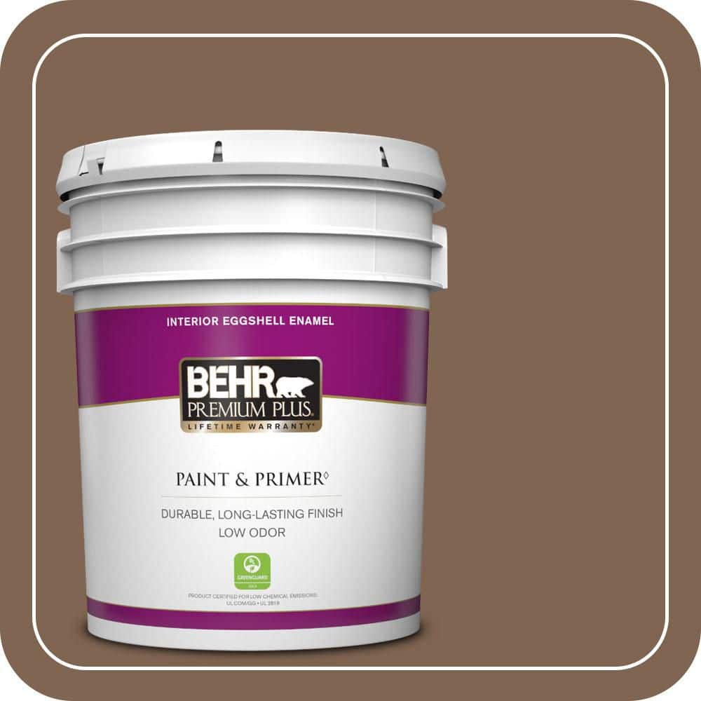 5 gal. #N240-7 Joshua Tree Eggshell Enamel Low Odor Interior Paint & Primer price history on PriceWatchPro