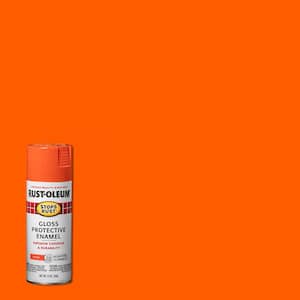 12 oz. Protective Enamel Gloss Orange Spray Paint (6-Pack)