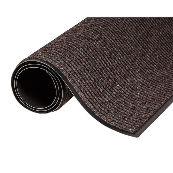 Needle Rib Wipe and Scrape Mat, Polypropylene, 36 x 60, Brown Needle Rib Wipe and Scrape Mat, Polypropylene, 36 x 60, Brown