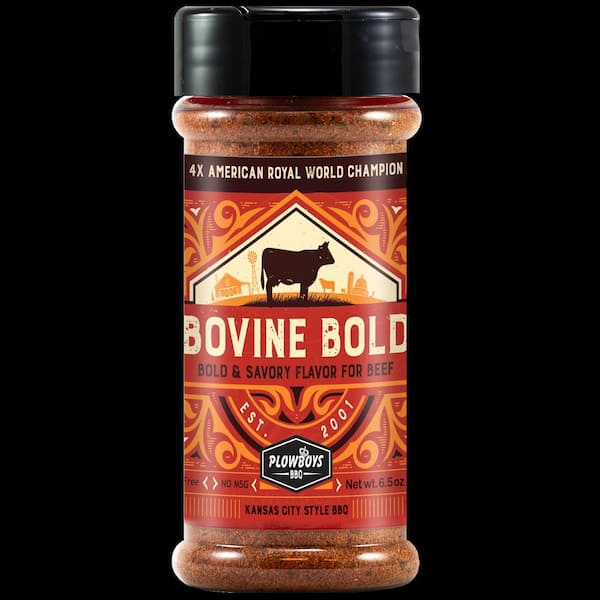 12 oz. BOVINE BOLD RUB NO MSG PLOWBOYS