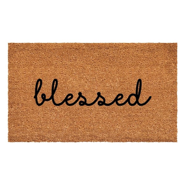 Calloway Mills Blessed Doormat, 24" x 36"