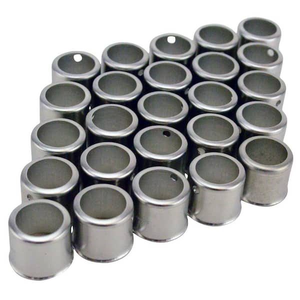 1/2 in. Stainless Steel PEX-B Crimp Sleeve (25-Pack)