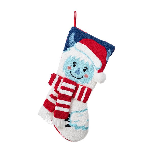 21 in. Hooked Yeti Stocking