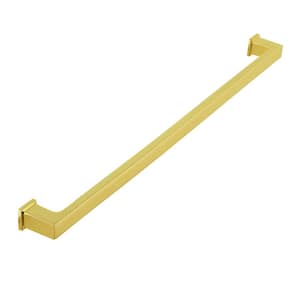 Chelsey 12 in. (305 mm) Center-to-Center Polished Gold Bar Pull
