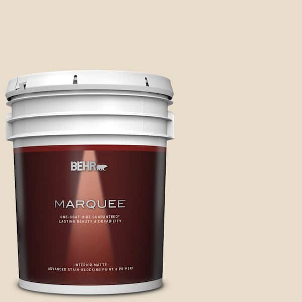 1 gal. #73 Off White Dead Flat Interior Paint