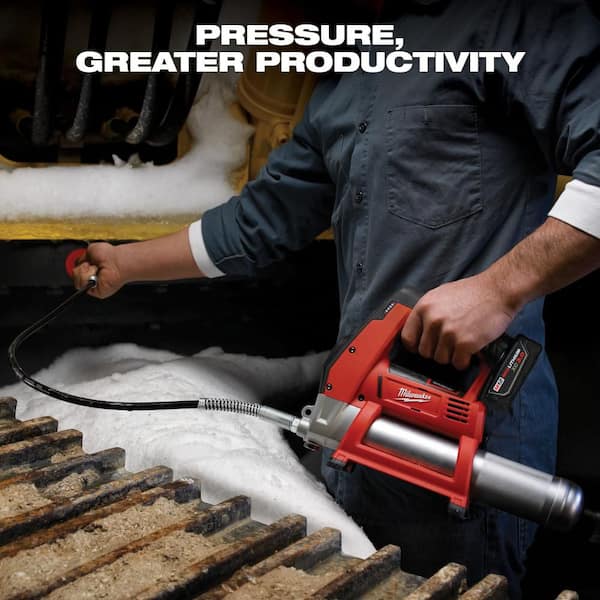 M12 12V Lithium-Ion Cordless Grease Gun (Tool-Only)