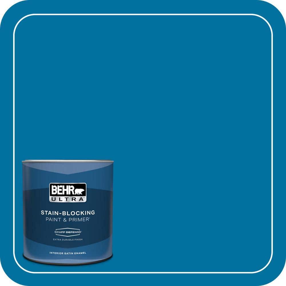 1 qt. #550B-7 Blue Ocean Extra Durable Satin Enamel Interior Paint & Primer price history on PriceWatchPro