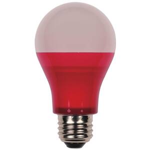 40-Watt Equivalent Red Omni A19 LED Party Light Bulb