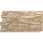 Ekena Millwork 48-5/8 in. x 24-3/4 in. Cascade Stacked Stone, StoneWall ...