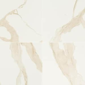 Ader Calacatta 32 in. x 32 in. Polished Porcelain Marble Look Floor and Wall Tile (554.58 sq. ft./Pallet)