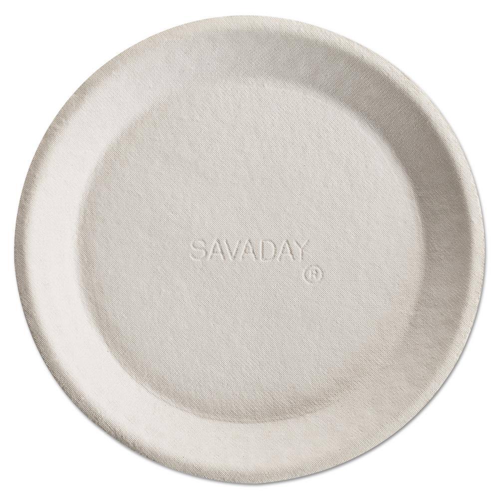 GTIN 037700101171 product image for Chinet Savaday 10 in. Cream Disposable Fiber Plates, Molded, 500/Carton, Ivory | upcitemdb.com