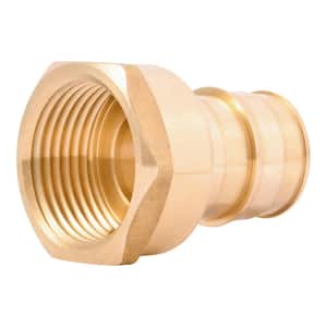 1 in. PEX-A x 1 in. FNPT Brass Expansion Adapter