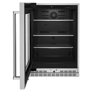 5.2 cu. ft. Mini Fridge in Stainless Steel without Freezer