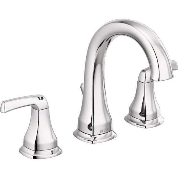 Delta Portwood 8 in. Widespread 2-Handle Bathroom Faucet in Chrome
