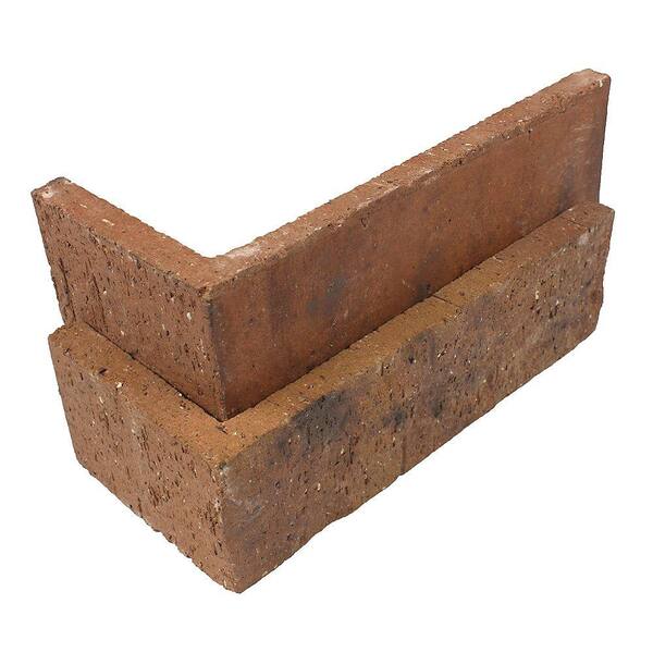 Old Mill Brick Cordova Thin Brick Singles - Corners (Box of 25) - 7.625 in x 2.25 in (5.5 linear ft)